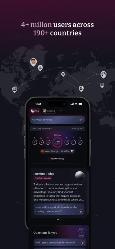 Melooha: AI Astrology & Kundli screenshot 3 of 9