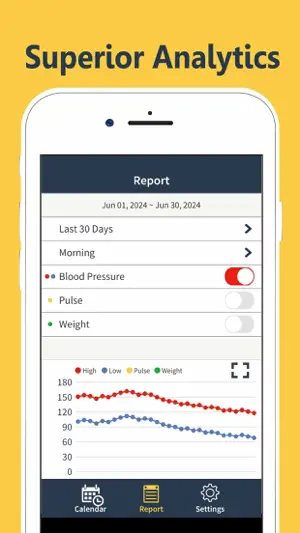Blood Pressure Tracker · Log screenshot 2