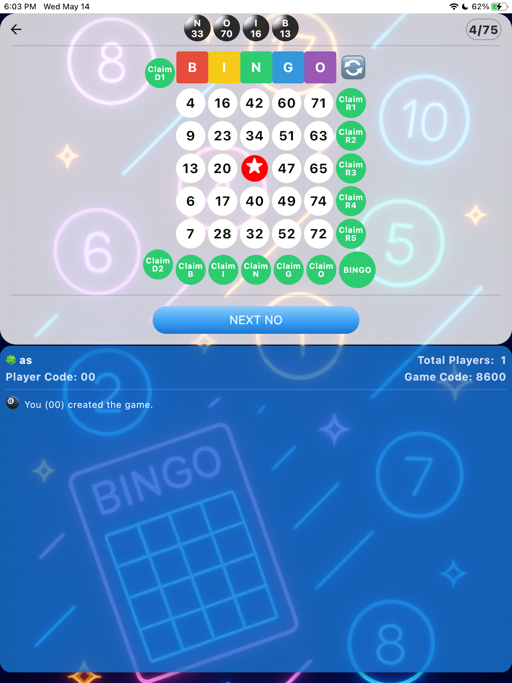 Virtual Bingo Cards: Online screenshot 10