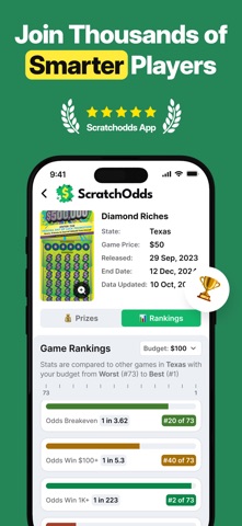 ScratchOdds: Lotto Tracker Screenshot 6 of 6