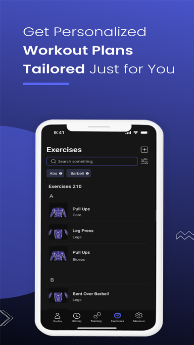 OS Gym Workout Plan Tracker Screenshot 3 of 3