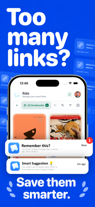 Kutu: Bookmark Manager Screenshot 1 of 5