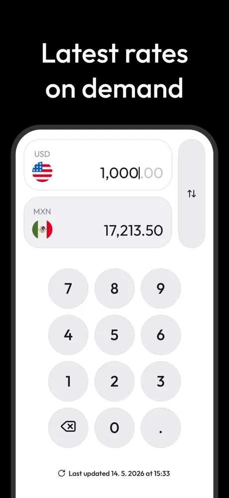 Dollars to Pesos screenshot 3