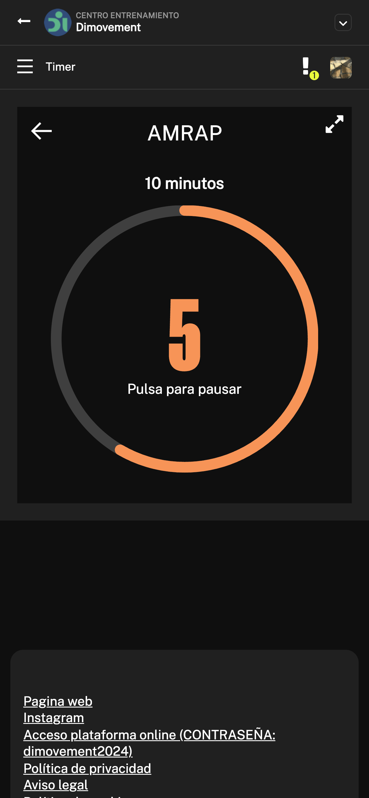 Dimovement