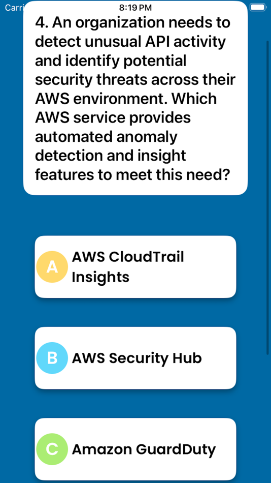#6. AWS Security Specialty Exam (iOS) 由: Buydeepdiscount.com LLC
