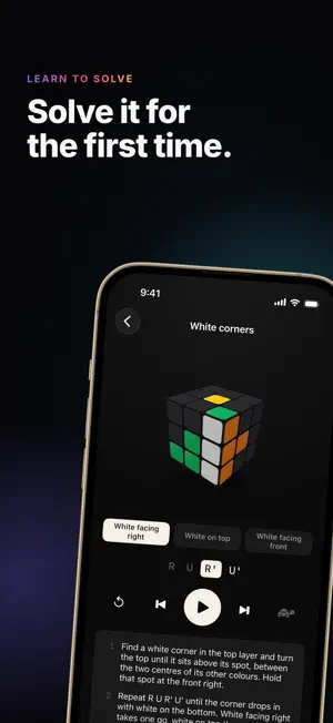 Speedcube Timer Tracker - Cube screenshot 2