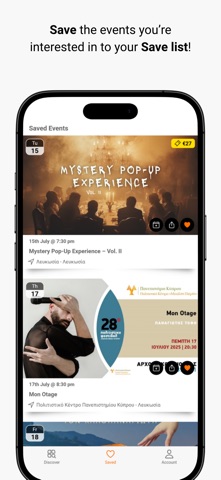 EventsHub - Cyprus Events screenshot
