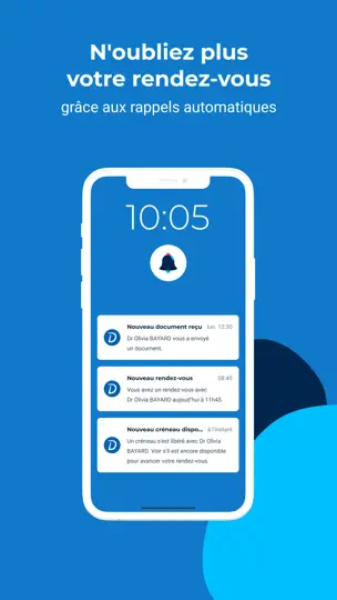 Capture d'écran de Doctolib - Compagnon De Santé sur iPhone 7