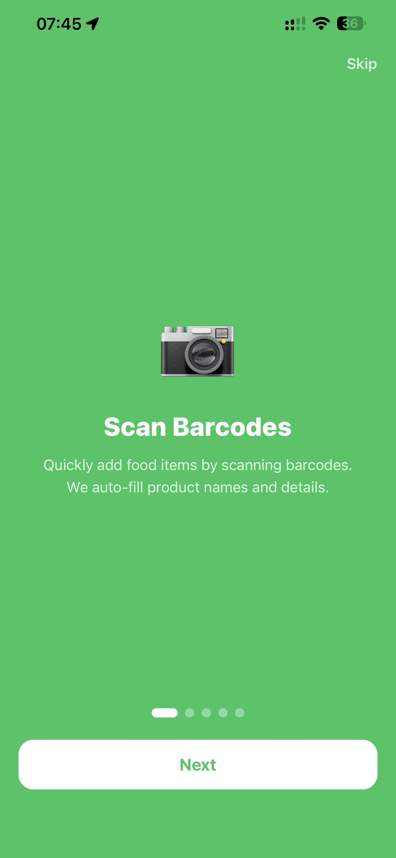 FoodPantry: Track, Scan, Save screenshot 8