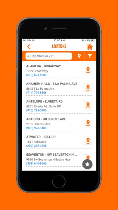 TOGO'S Sandwiches Screenshot