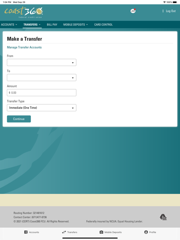 App screenshot