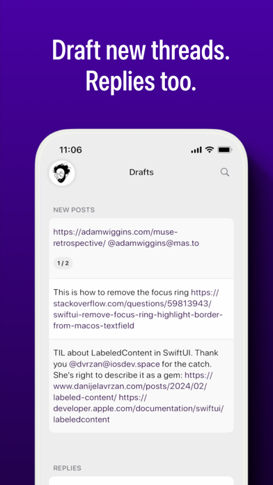 Tusks for Mastodon Screenshot
