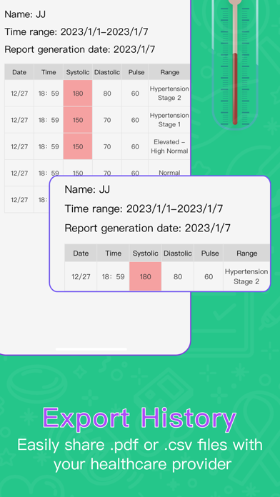 Screenshot 4 of Tiny BP・Health Tracker Monitor App