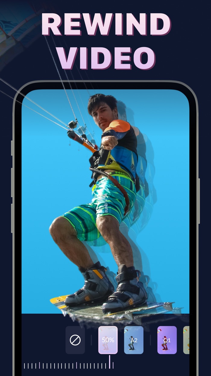 Reverse video editor - toback