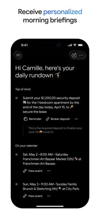 Google Gemini : capture d’écran 6 sur 10