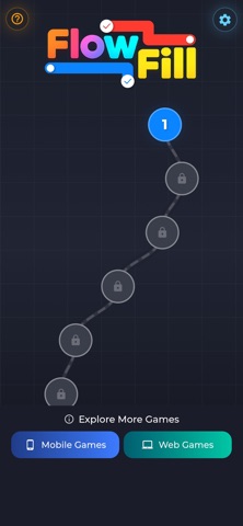 Flow Fill: Color Path Puzzle screenshot