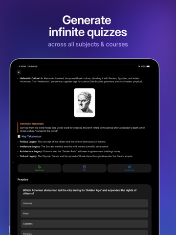 Knowunity: AI Study & Homework iPad screenshot