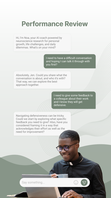 NOA Ai - Business & Life Coach Screenshot