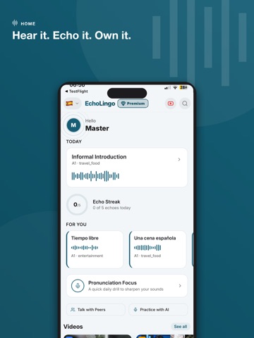 Speak Malay - EchoLingo iPad screenshot