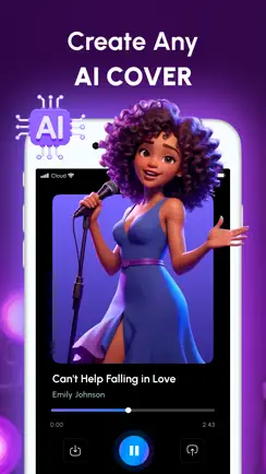 AI Cover – Hit Songs Creator iPhone image 1