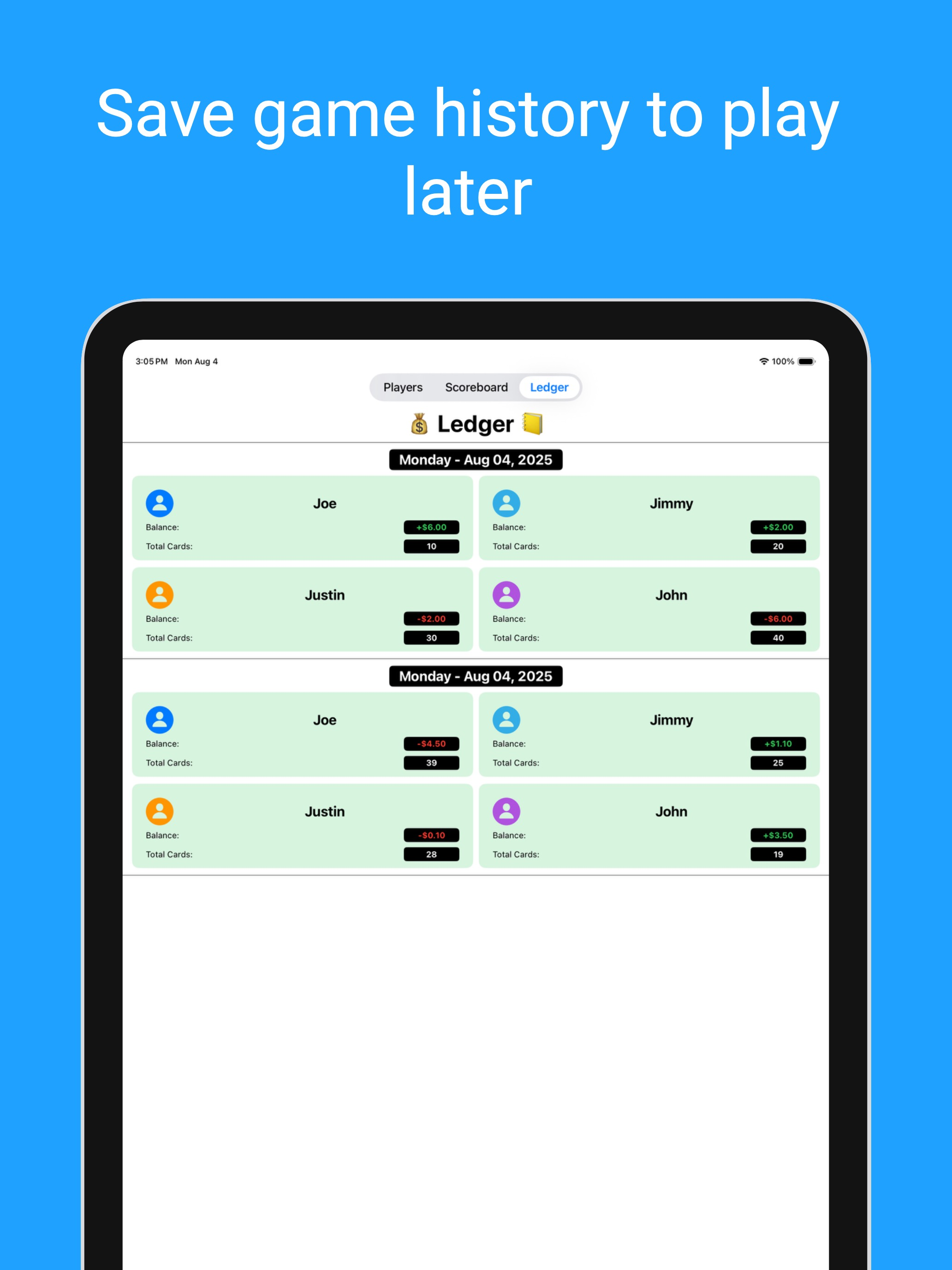 Big Two Score Keeper screenshot 6