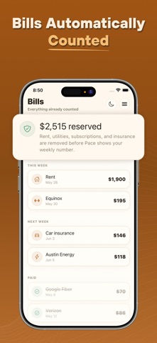 AI Weekly Spend Tracker - Pace Screenshot 3 of 7