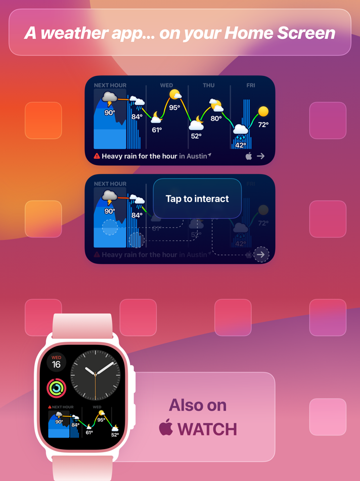 #1. Weather Up + AccuWeather Data (iOS) 由: Contrast