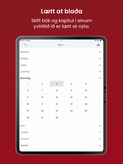 Bíbliuappin screenshot 8
