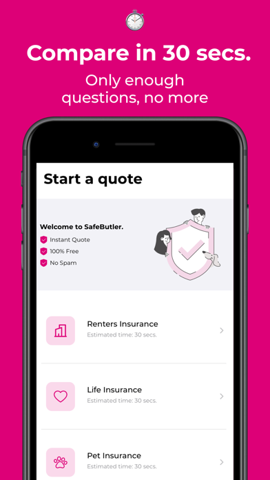 SafeButler - Renters Insurance Screenshot