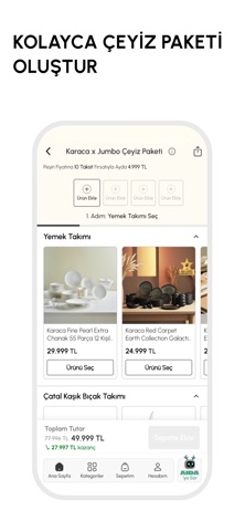 Karaca: Ev & Yaşam Alışverişi iPhone screenshot 7