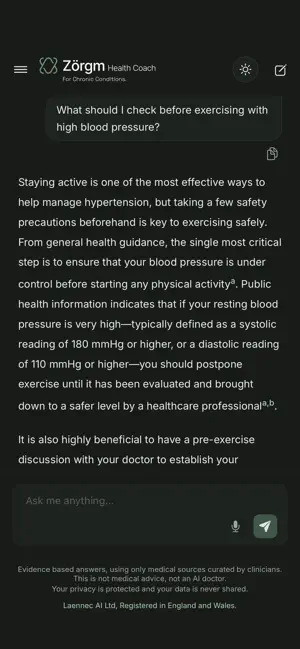 Zorgm Health Coach screenshot 2