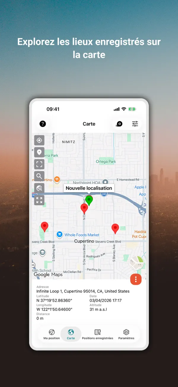 Screenshot #3 pour Mes Coordonées GPS