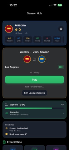 Most Valuable Coach iPhone screenshot