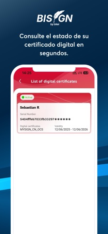 BiSign screenshot