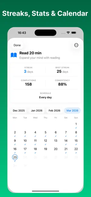 Habits: Stay Consistent screenshot 4
