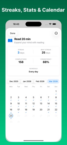Habits: Stay Consistent Screenshot 4 of 7