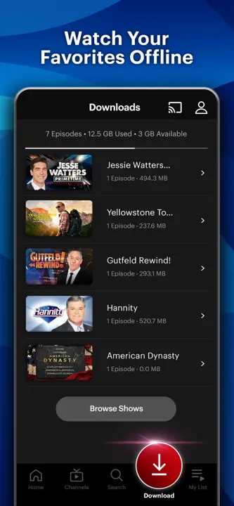 Fox Nation : capture d’écran 5 sur 6