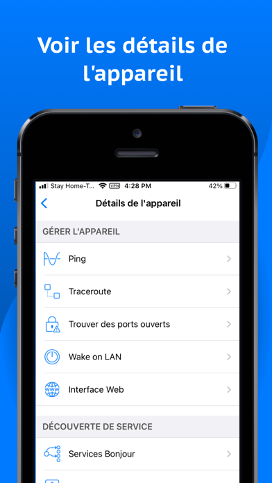 Screenshot #3 pour Analyseur Réseau: Scanner WiFi