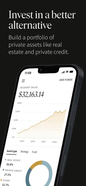 Fundrise: Invest in Alts screenshot 1
