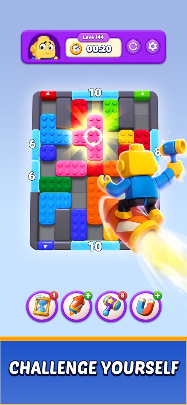 Color Block: Jam Puzzle 3D screenshot 3