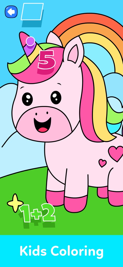Color by Number Kids Coloring - Education App | MWM