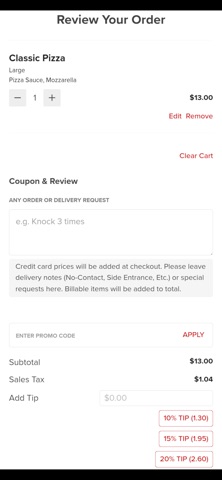 Honest Johns Pizzeria Screenshot 5 of 5