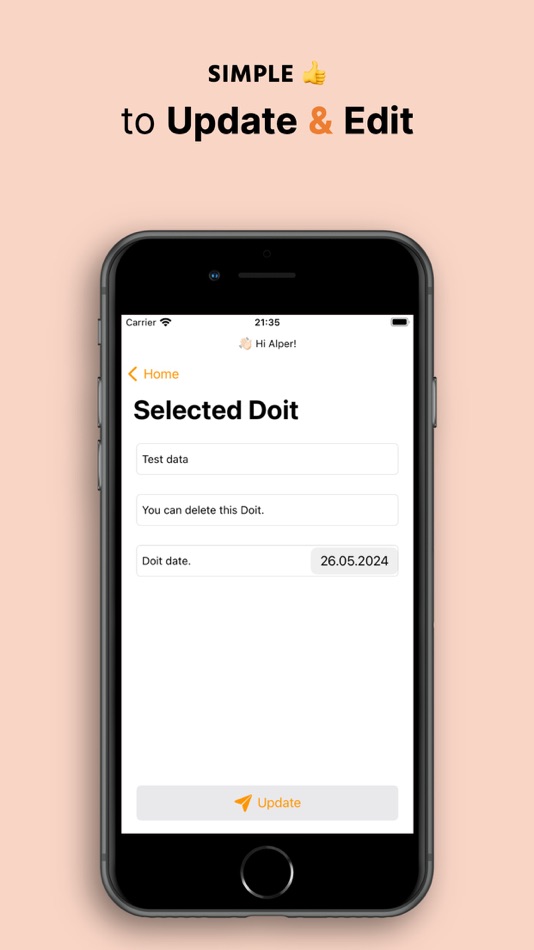 #4. Doitfy - Todo List (iOS) 由: ALPER CANIMOGLU