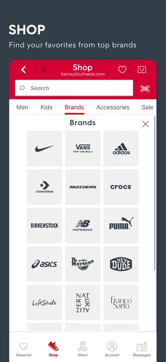 Famous Footwear: Screenshot 5 von 7