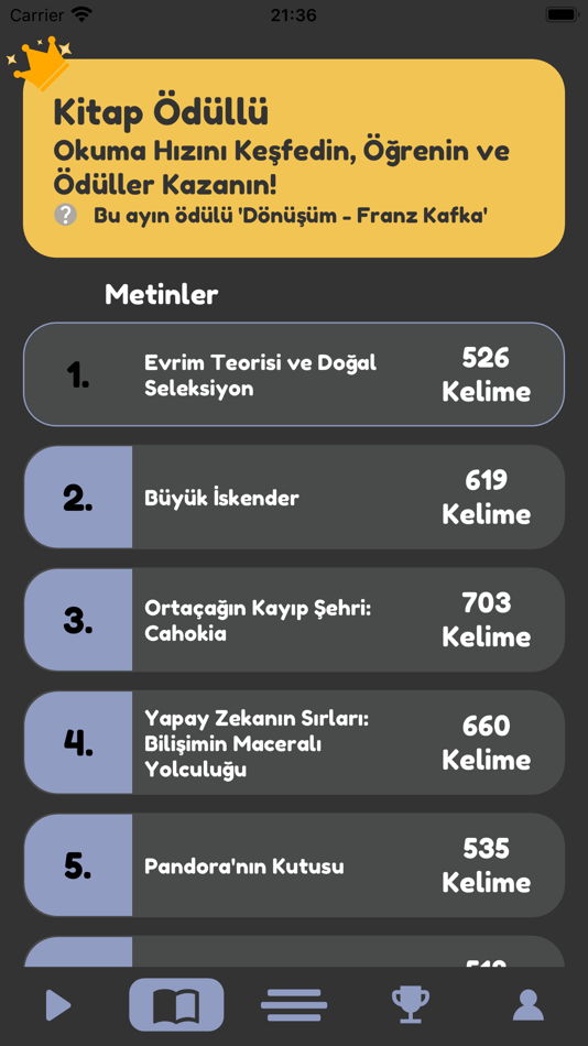 #4. Speed Reading & Book Reader (iOS) 由: Yunus Emre Ozturk