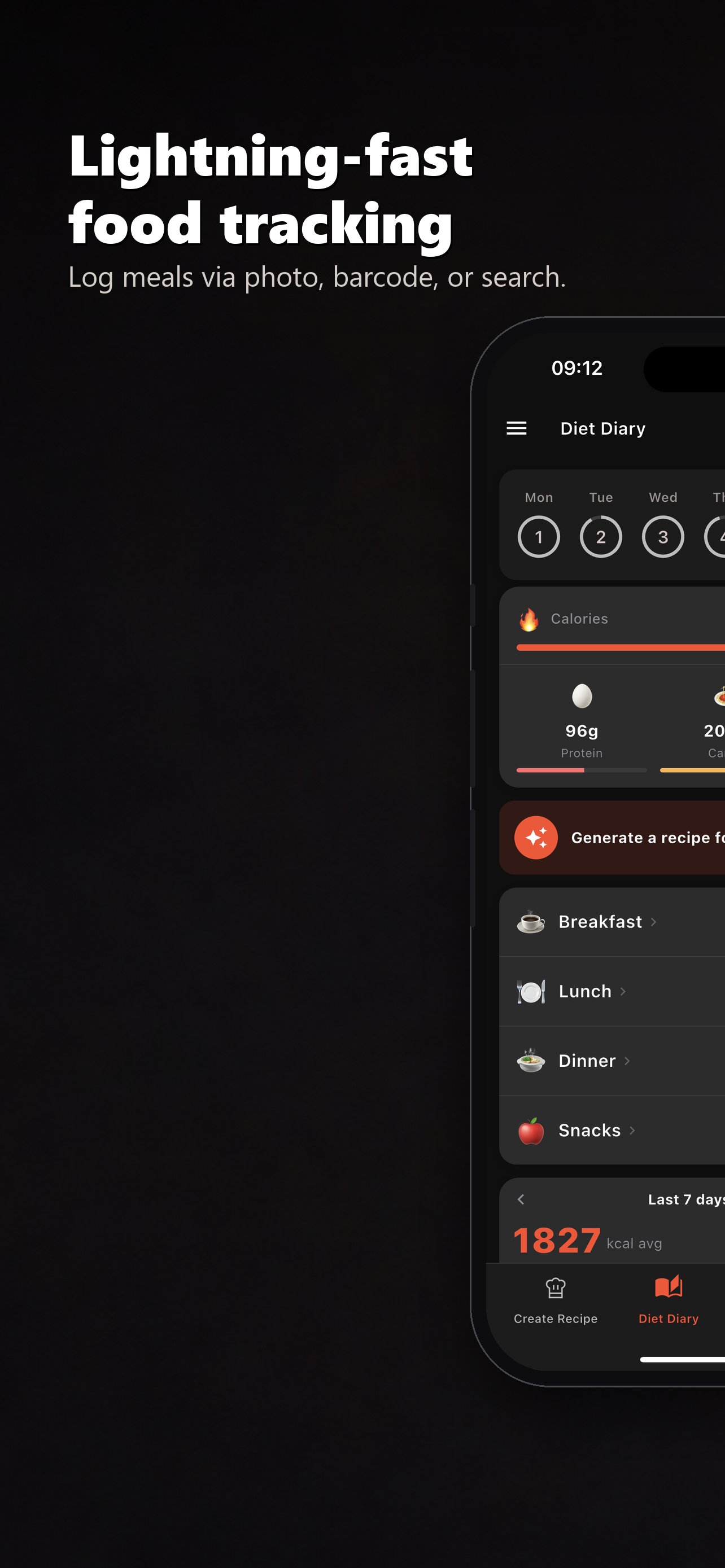 GetYourMacros: Macro Tracker screenshot 2