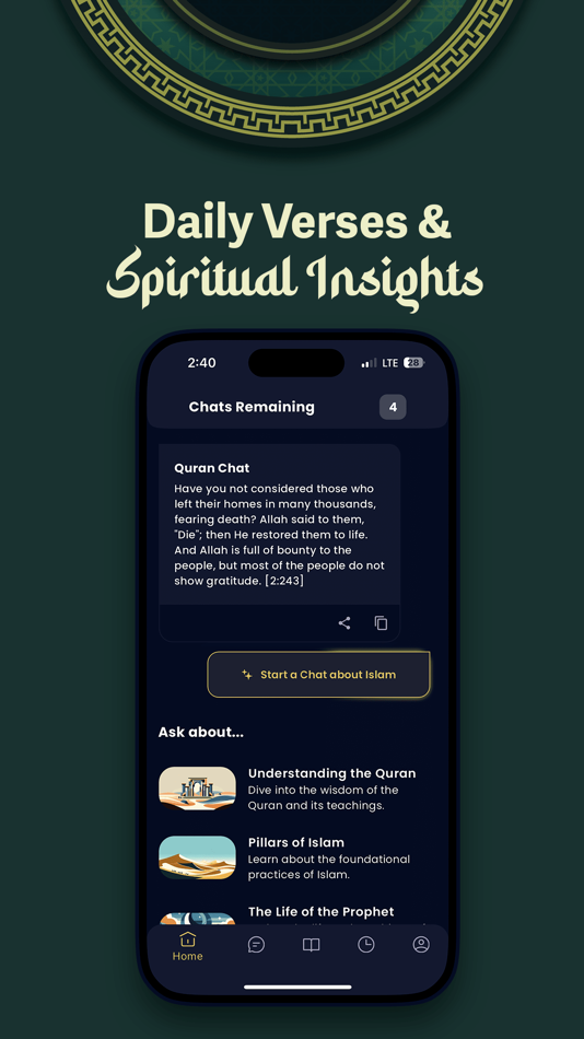 #9. Quran Chat - Ask, Read, Pray (iOS) By: Sabres Media LLC