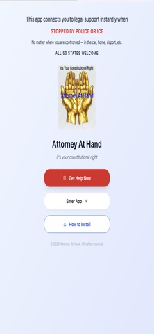 Attorney At Hand iPhone screenshot