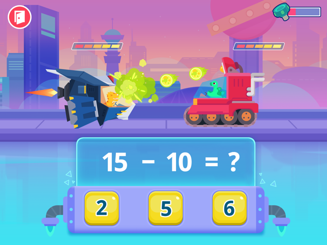 ‎Dinosaur Math - Games for kids Screenshot