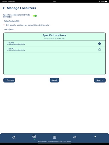 AIS Digital Dictionary iPad screenshot